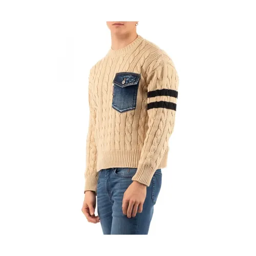 Knitwear > Round-neck Knitwear - - Dsquared2 - Modalova