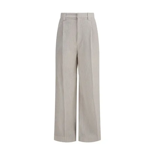 Trousers > Wide Trousers - - Brunello Cucinelli - Modalova