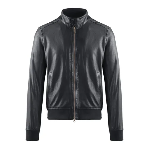 Jackets > Leather Jackets - - BomBoogie - Modalova