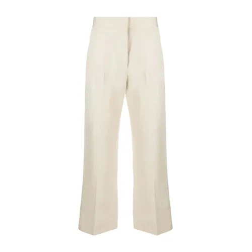 Trousers > Wide Trousers - - Msgm - Modalova