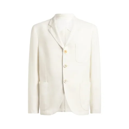 Etro - Jackets > Blazers - White - Etro - Modalova