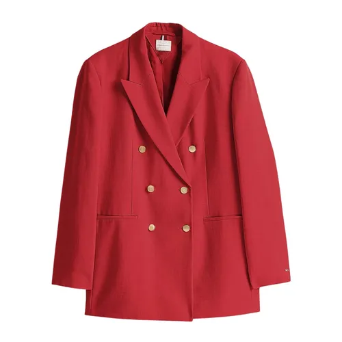 Jackets > Blazers - - Tommy Hilfiger - Modalova