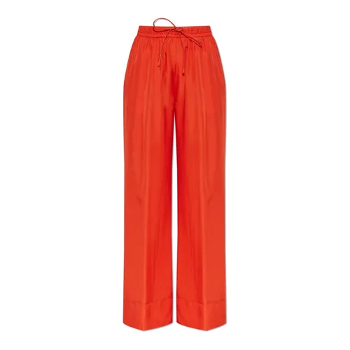 Trousers > Wide Trousers - - Forte Forte - Modalova