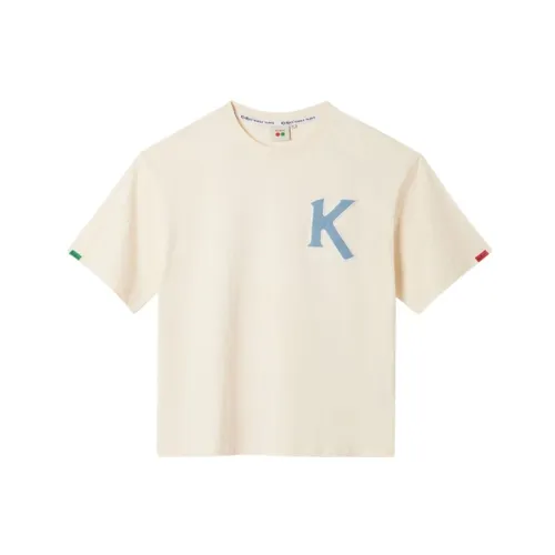 Kickers - Tops > T-Shirts - Beige - Kickers - Modalova