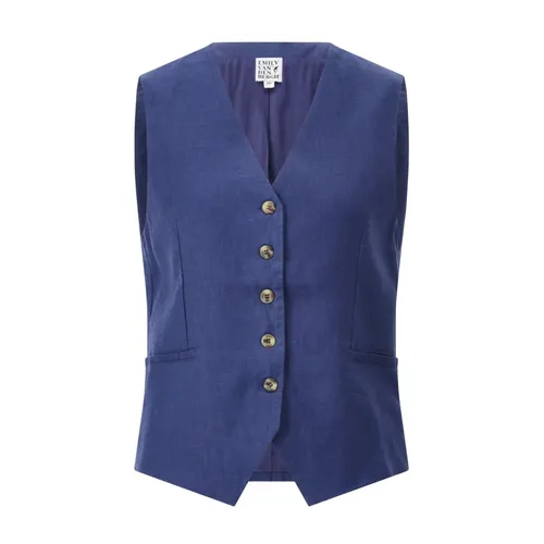 Jackets > Vests - - Emily Van den Bergh - Modalova