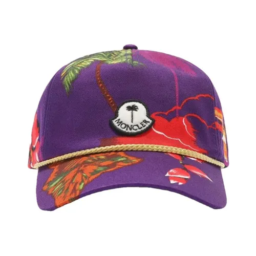 Accessories > Hats > Caps - - Moncler - Modalova