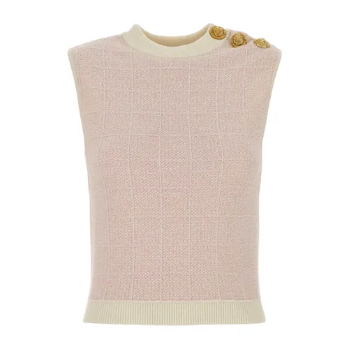 Knitwear > Round-neck Knitwear - - Balmain - Modalova