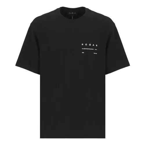 Hogan - Tops > T-Shirts - Black - Hogan - Modalova