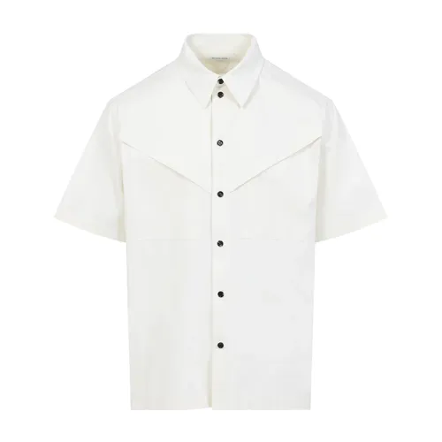 Shirts > Short Sleeve Shirts - - Bottega Veneta - Modalova