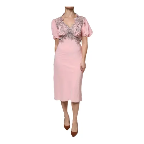 Dresses > Day Dresses > Midi Dresses - - Ermanno Scervino - Modalova