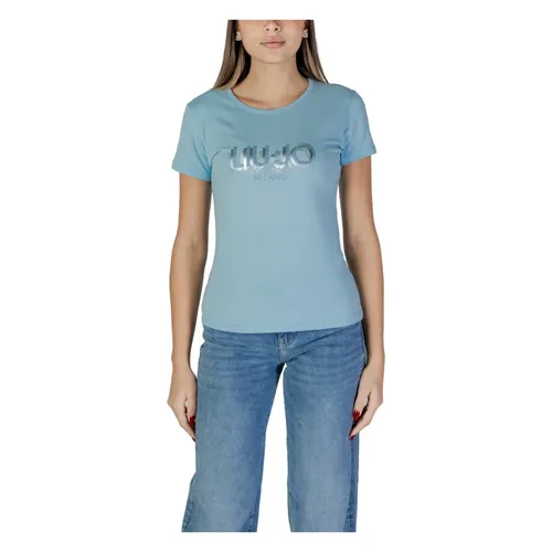 Liu Jo - Tops > T-Shirts - Blue - Liu Jo - Modalova