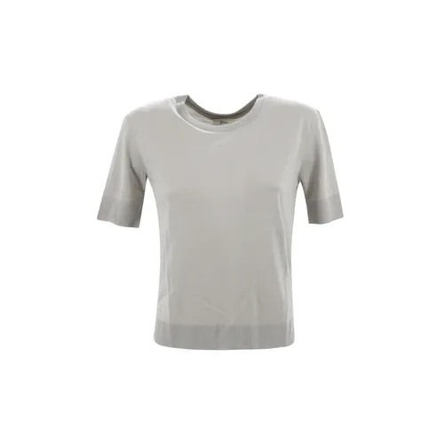 Herno - Tops > T-Shirts - Gray - Herno - Modalova