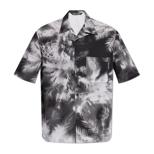 Shirts > Short Sleeve Shirts - - Palm Angels - Modalova