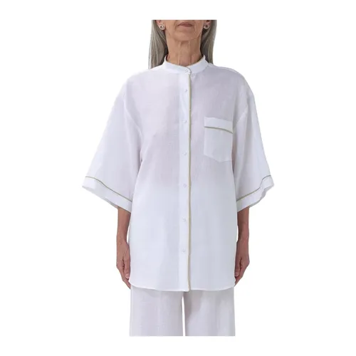 Blouses & Shirts > Shirts - - Fabiana Filippi - Modalova