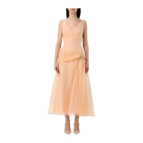 Dresses > Day Dresses > Maxi Dresses - - Del Core - Modalova