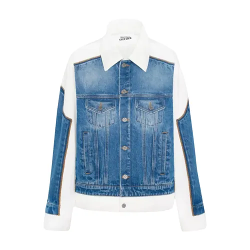 Jackets > Denim Jackets - - Jean Paul Gaultier - Modalova