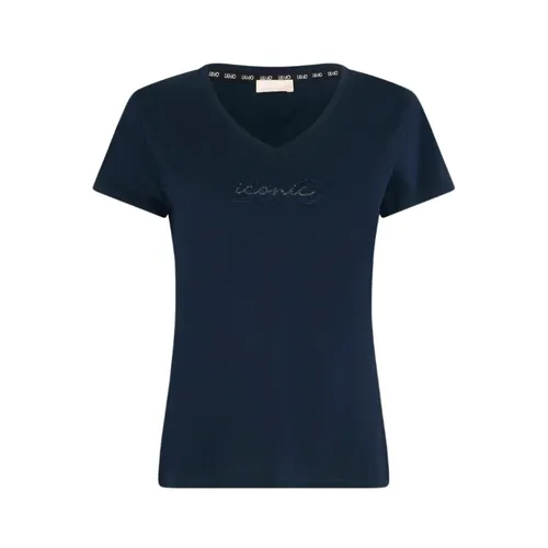 Liu Jo - Tops > T-Shirts - Blue - Liu Jo - Modalova