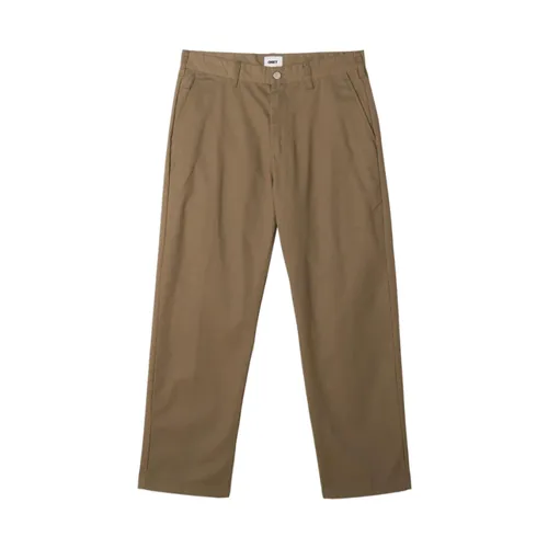 Trousers > Straight Trousers - - Obey - Modalova