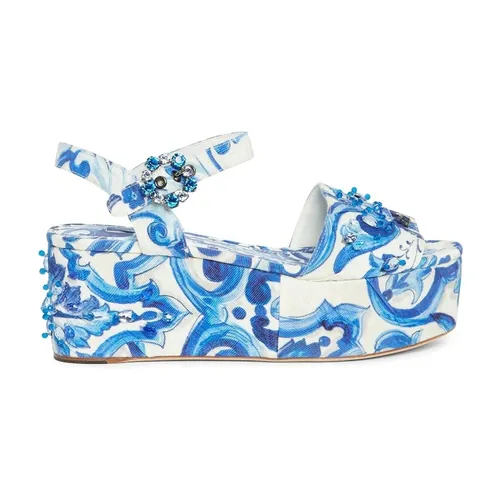 Shoes > Heels > Wedges - - Dolce & Gabbana - Modalova