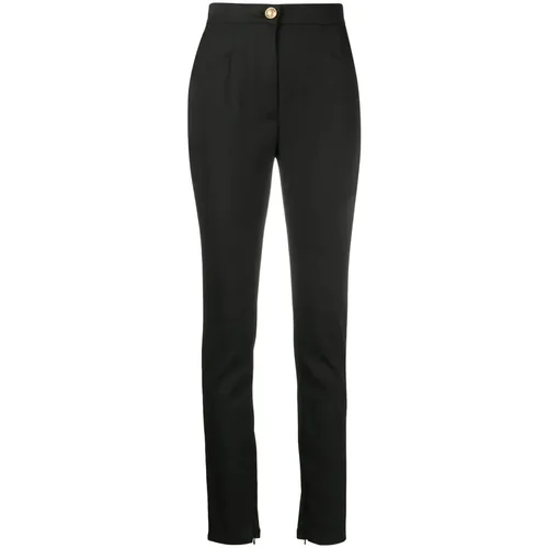 Trousers > Slim-fit Trousers - - Balmain - Modalova