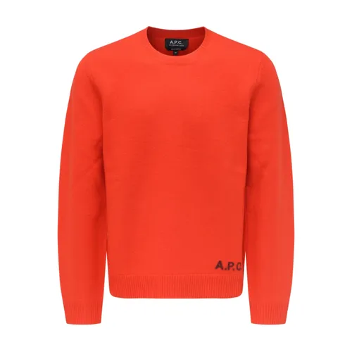 Knitwear > Round-neck Knitwear - - A.p.c. - Modalova
