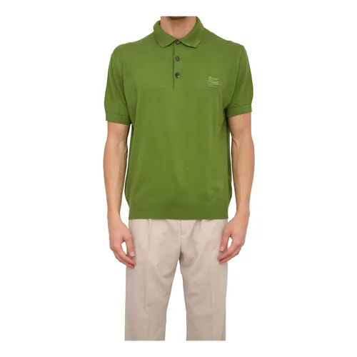 Etro - Tops > Polo Shirts - Green - Etro - Modalova