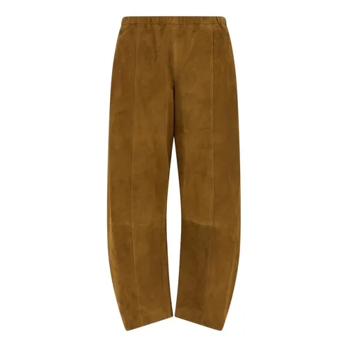 Trousers > Wide Trousers - - Khaite - Modalova