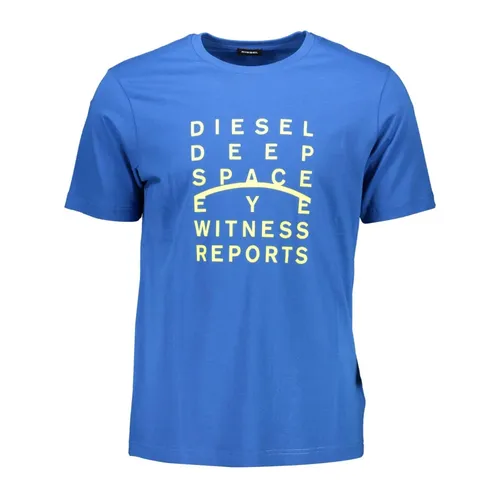 Diesel - Tops > T-Shirts - Blue - Diesel - Modalova