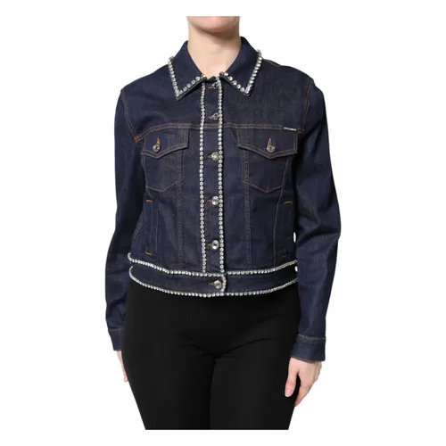 Jackets > Denim Jackets - - Dolce & Gabbana - Modalova