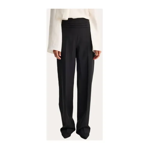 Trousers > Straight Trousers - - Róhe - Modalova
