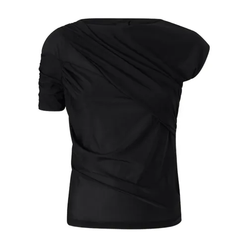Pinko - Tops > T-Shirts - Black - Pinko - Modalova