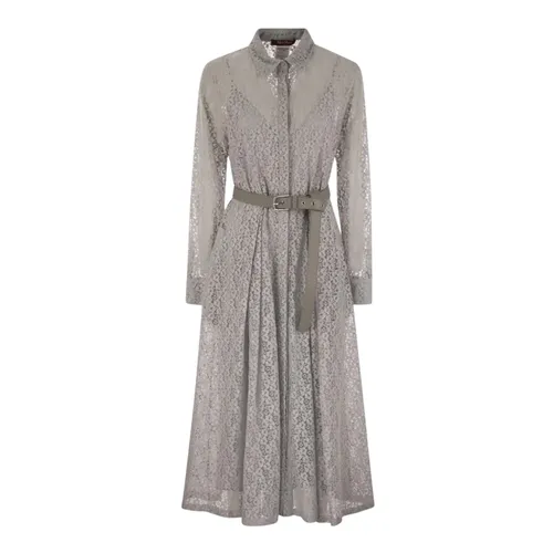 Dresses > Day Dresses > Shirt Dresses - - Max Mara Studio - Modalova