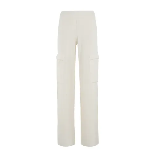 Trousers > Straight Trousers - - Ermanno Scervino - Modalova