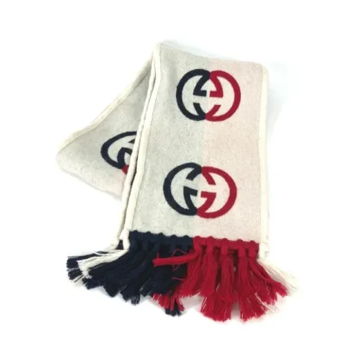 Pre-owned > Pre-owned Accessories > Pre-owned Scarves - - Gucci Vintage - Modalova