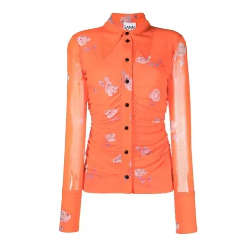 Blouses & Shirts > Shirts - - Ganni - Modalova