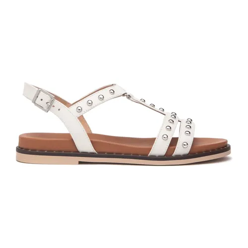 Shoes > Sandals > Flat Sandals - - Nerogiardini - Modalova