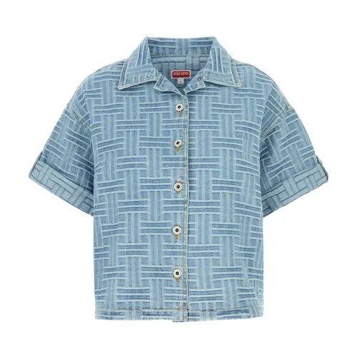 Blouses & Shirts > Denim Shirts - - Kenzo - Modalova
