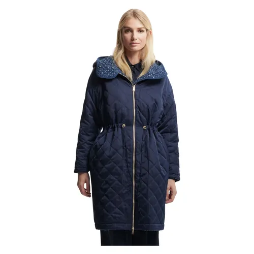 Kocca - Coats > Parkas - Blue - Kocca - Modalova