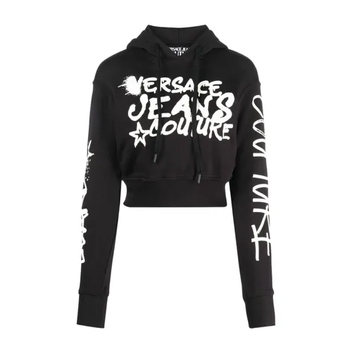 Sweatshirts & Hoodies > Hoodies - - Versace Jeans Couture - Modalova