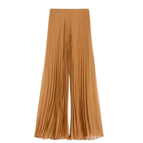 Trousers > Wide Trousers - - Max Mara - Modalova