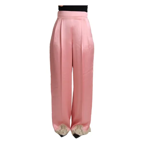 Trousers > Wide Trousers - - Dolce & Gabbana - Modalova