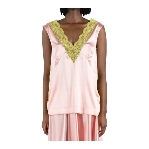 Tops > Sleeveless Tops - - Dries Van Noten - Modalova