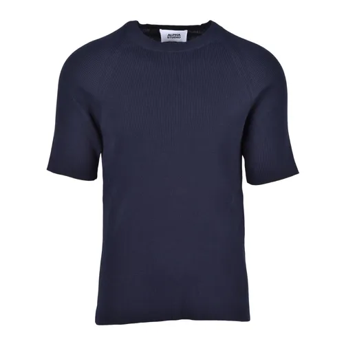 Knitwear > Round-neck Knitwear - - Alpha Studio - Modalova