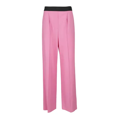 Trousers > Wide Trousers - - Msgm - Modalova