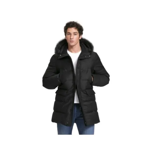 Moorer - Coats > Parkas - Black - Moorer - Modalova