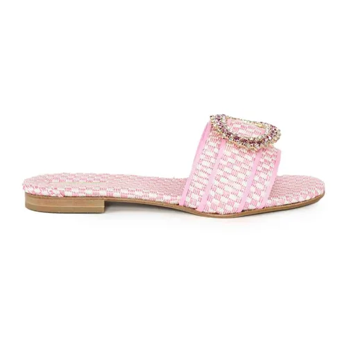Shoes > Flip Flops & Sliders > Sliders - - Emanuela Caruso - Modalova