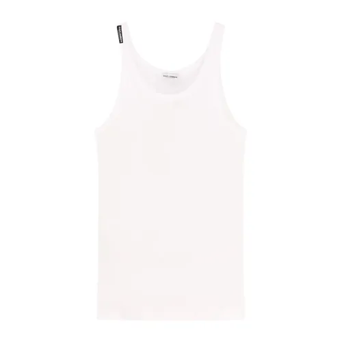 Tops > Sleeveless Tops - - Dolce & Gabbana - Modalova