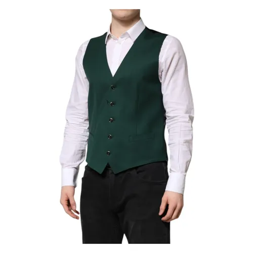 Suits > Suit Vests - - Dolce & Gabbana - Modalova