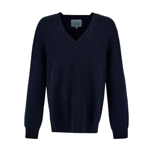 Knitwear > V-neck Knitwear - - Seven Gauge - Modalova