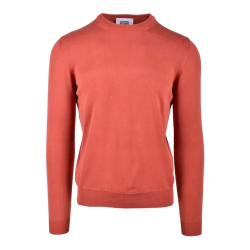 Knitwear > Round-neck Knitwear - - Alpha Studio - Modalova